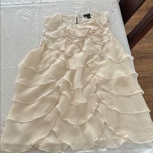 Elegant Cream woman’s Ann Taylor blouse